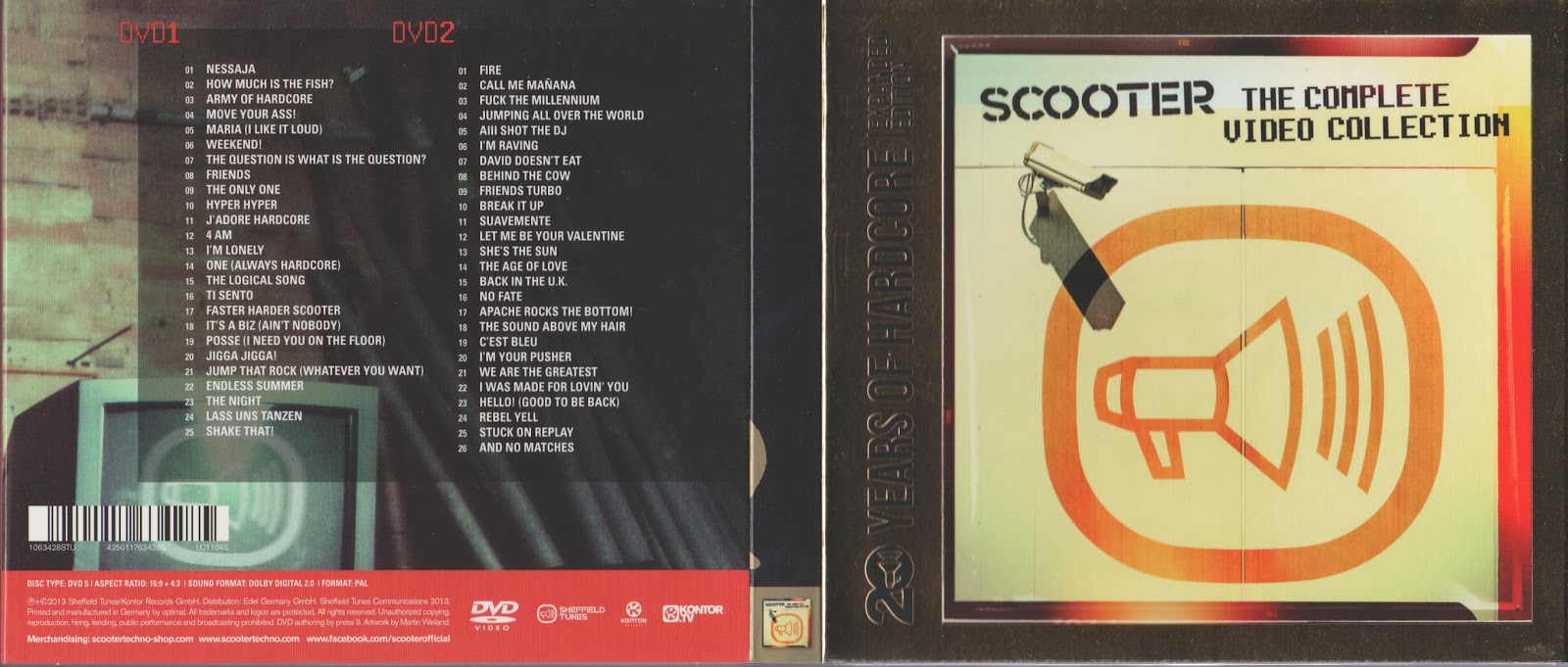 ミュージック SCOOTER the complete video collection SCOOTER – THE COMPLETE VIDEO COLLECTION (2 DVD) – Blog di